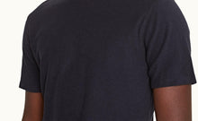 OB-T Towelling Crew Neck Organic Cotton Towelling T-Shirt Night Iris | Night Iris