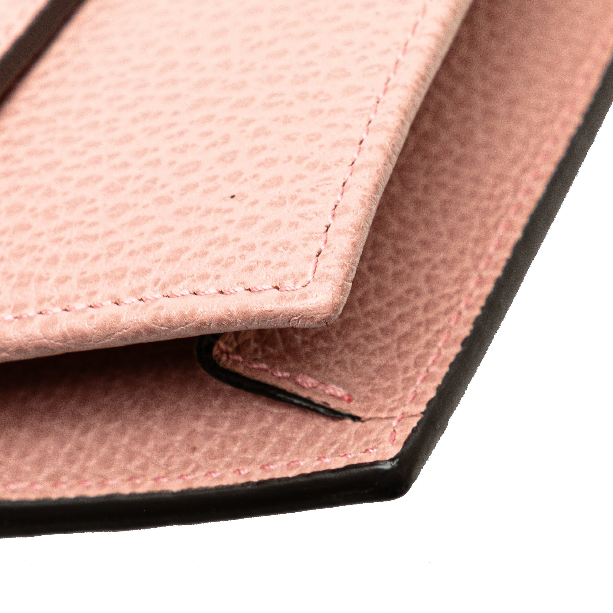 Gucci | Pre-Owned Interlocking G Dollar Wallet on Chain | Pink/Light Pink