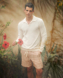 Men | Alex Short | Summer Red/White Sand