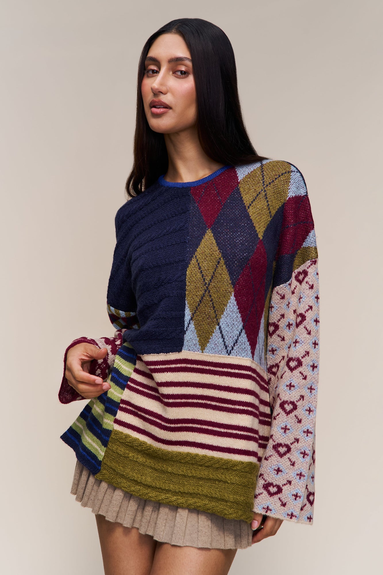 Womens | Zuri Sweater | Blue Multi