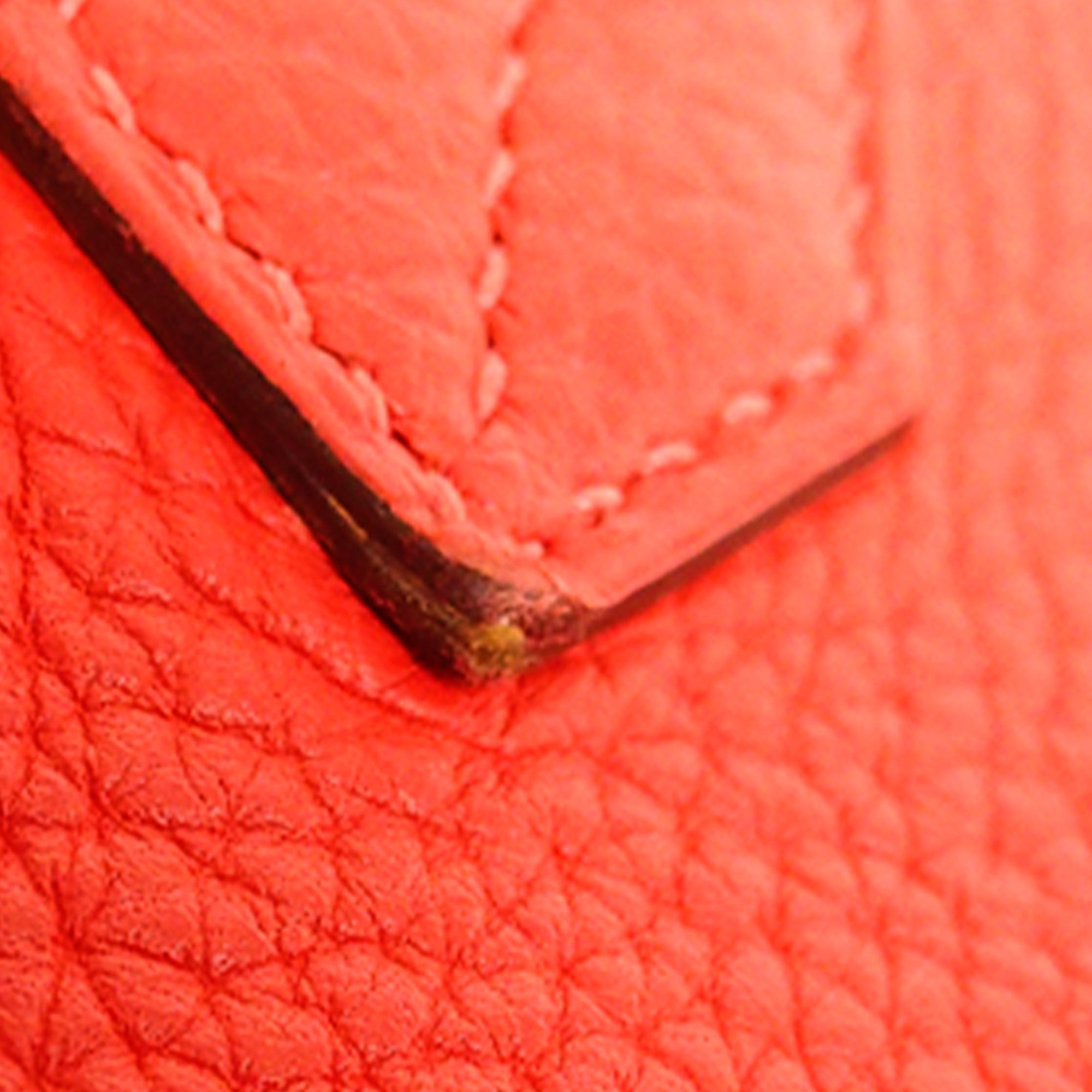 Hermes | Pre-Owned Togo Birkin Retourne 30 | Red