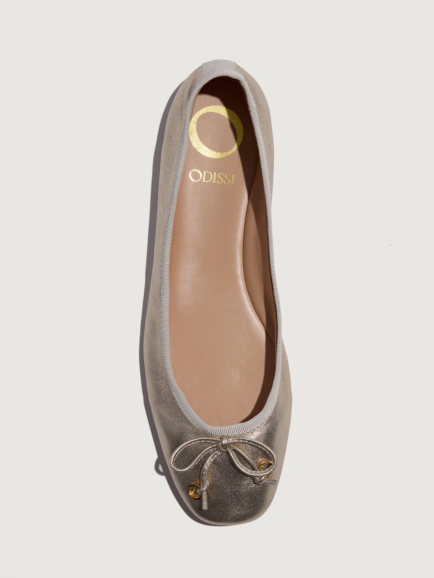 Odissi | Lou Ballet Flat | Light Gold