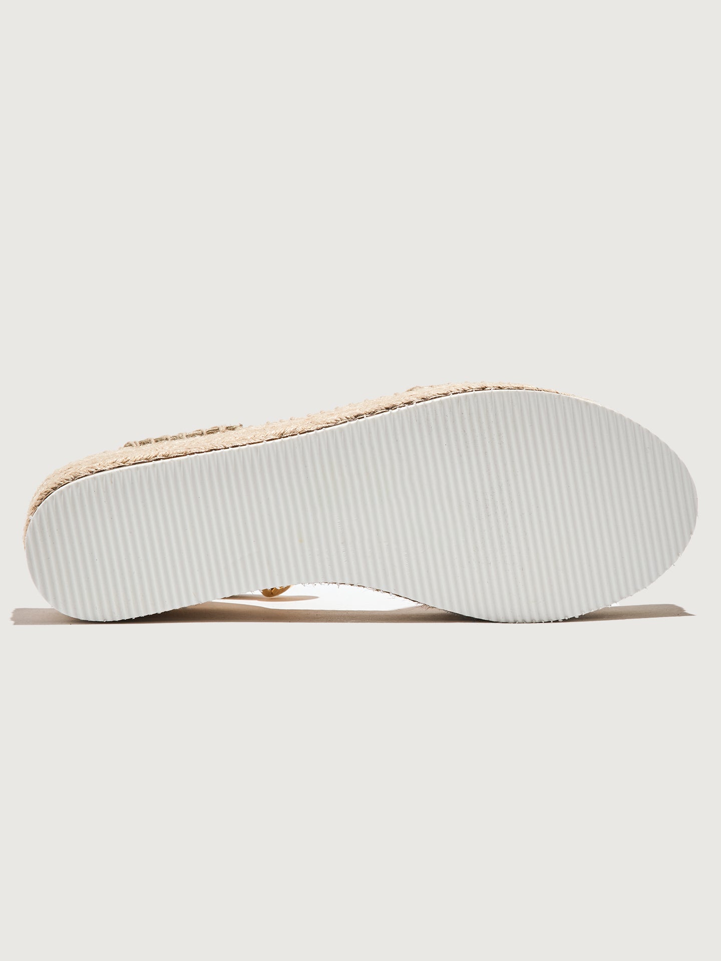 Lily Espadrille Sandal | Light Gold