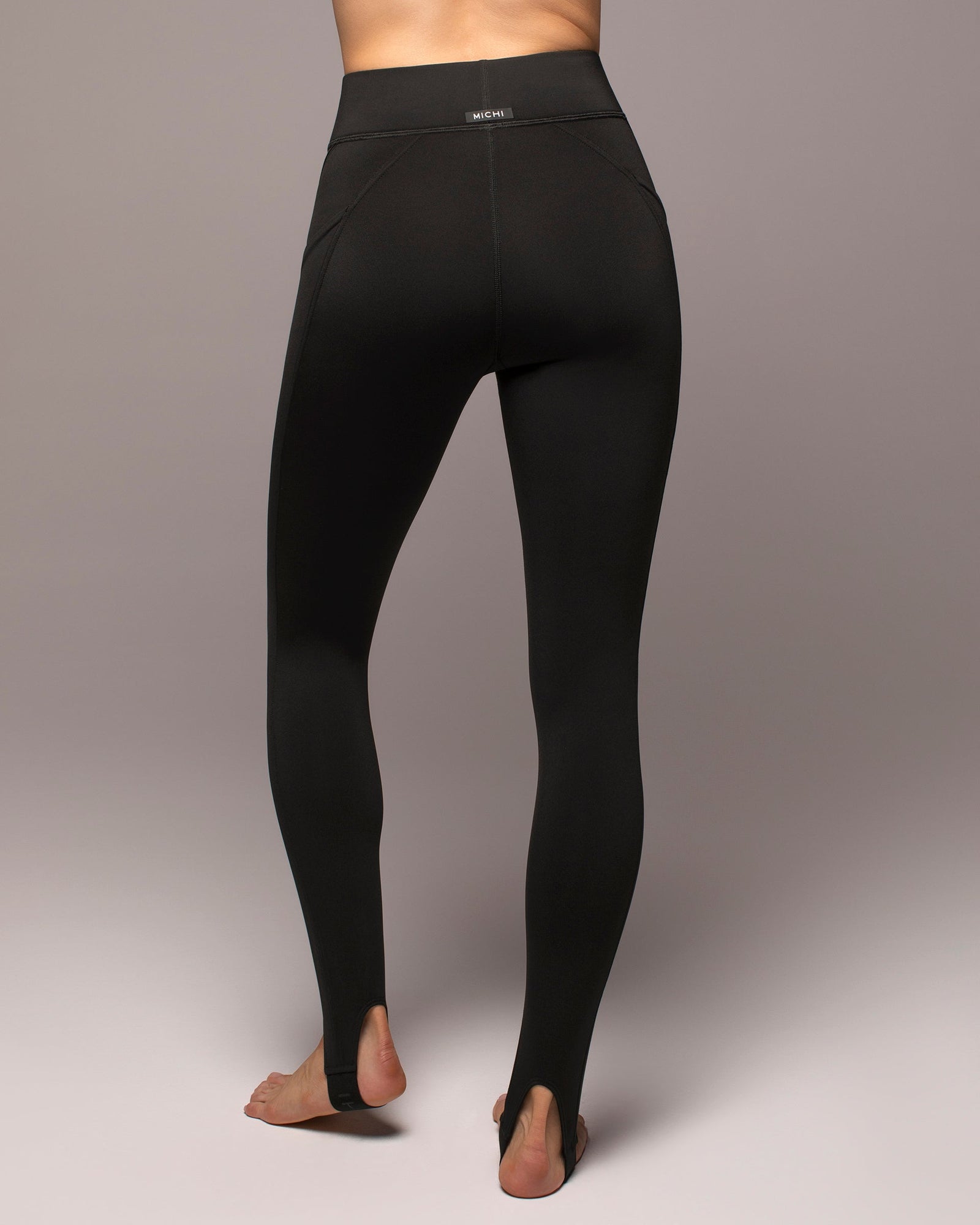 Odyssey Pocket Stirrup Legging | Black