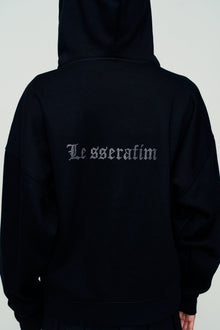 Womens | Shiba Bedazzle Zip Up | Black