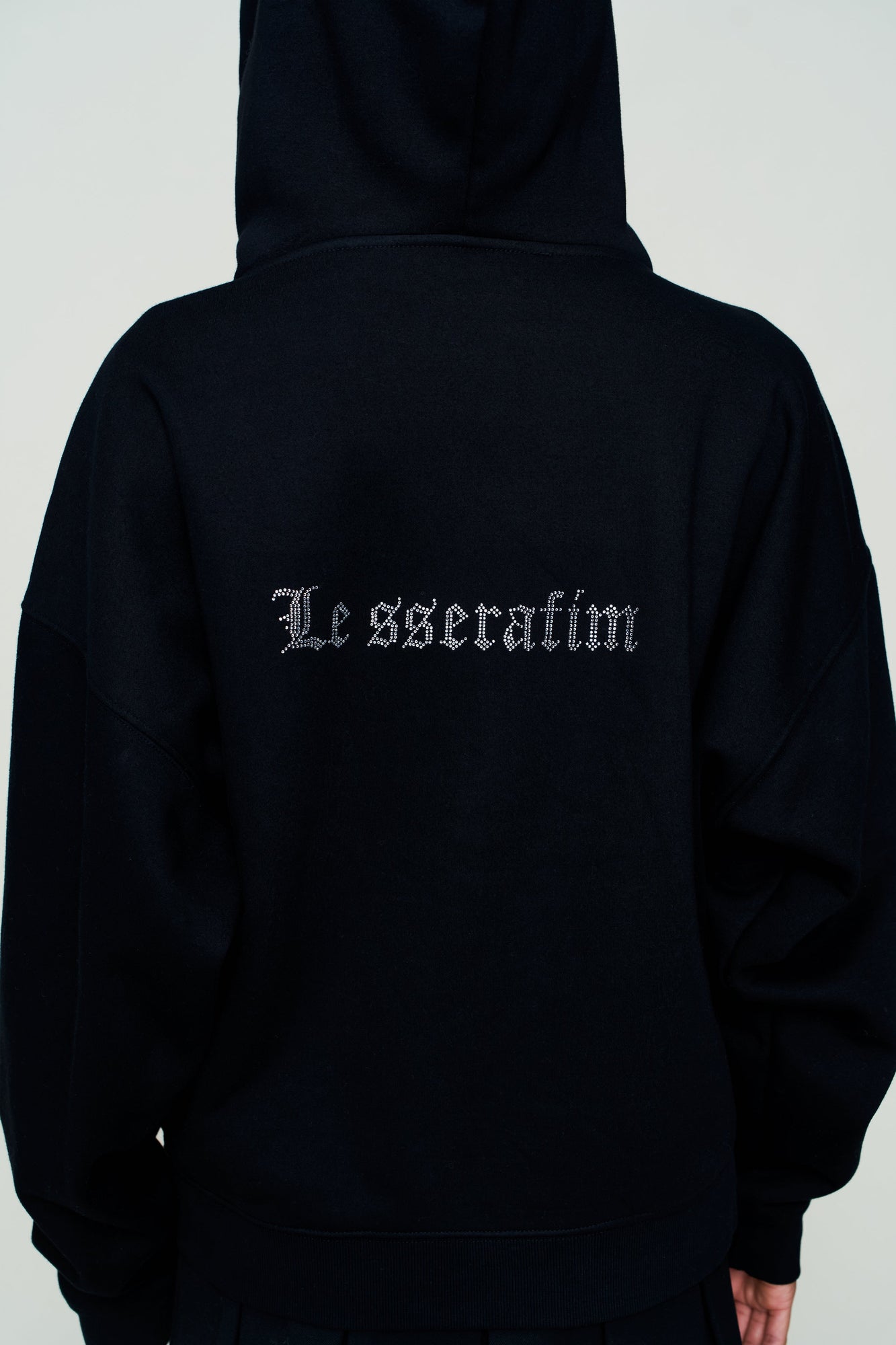 Womens | Shiba Bedazzle Zip Up | Black