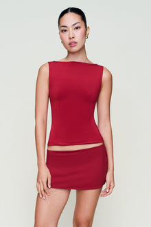 Womens | Daye Top | Bordeaux