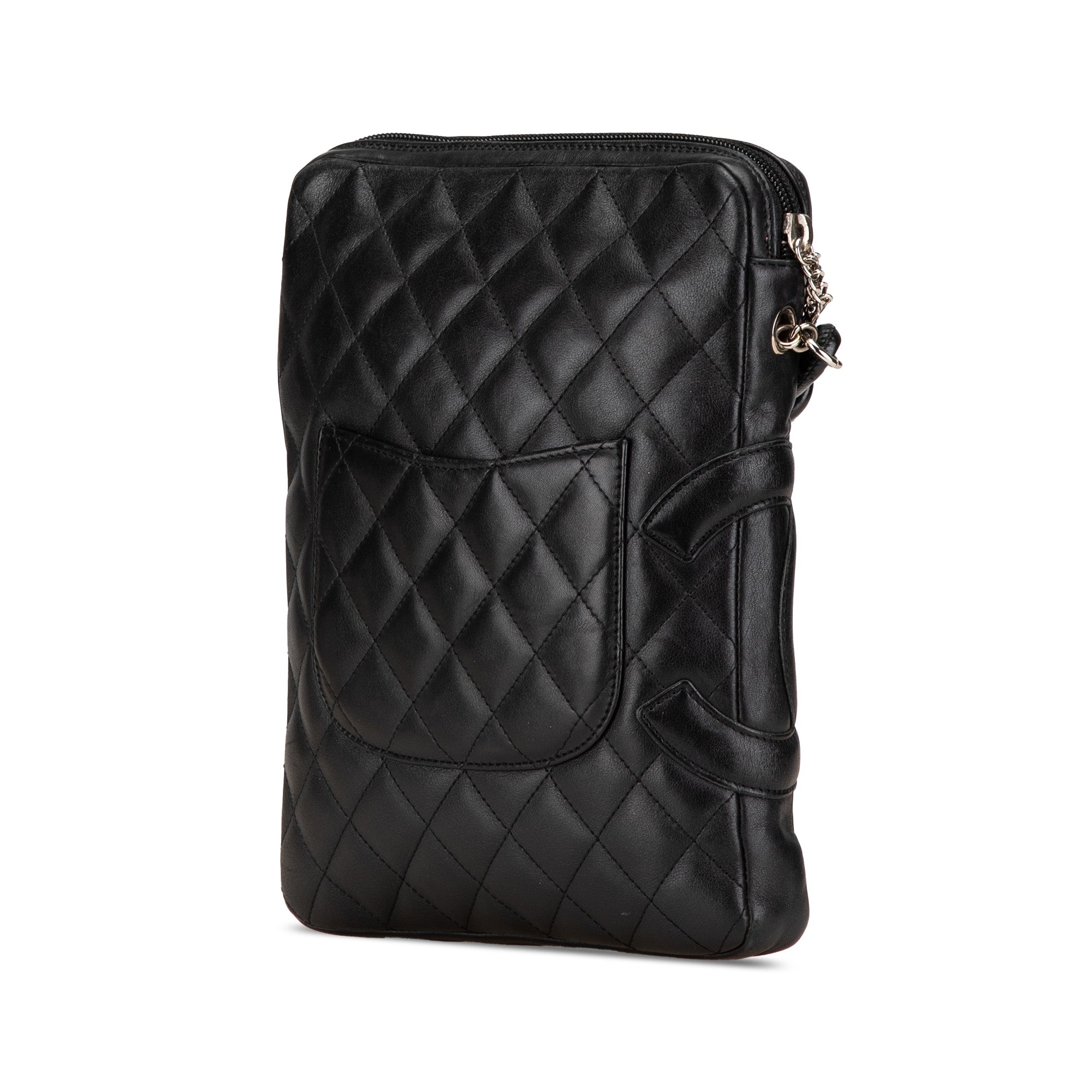 Chanel | Pre-Owned Lambskin Cambon Ligne Crossbody | Black