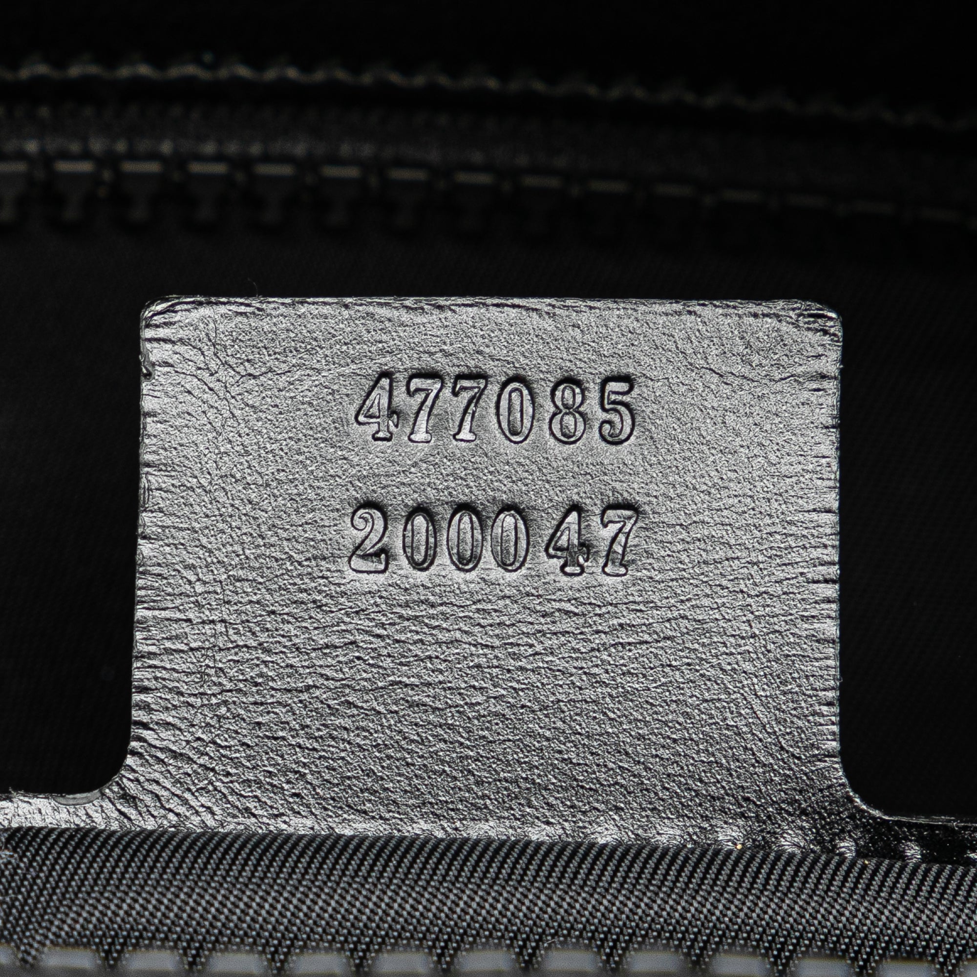 Gucci | Pre-Owned Techno Canvas Web L Aveugle Par Amour Embroidered Belt Bag | Black