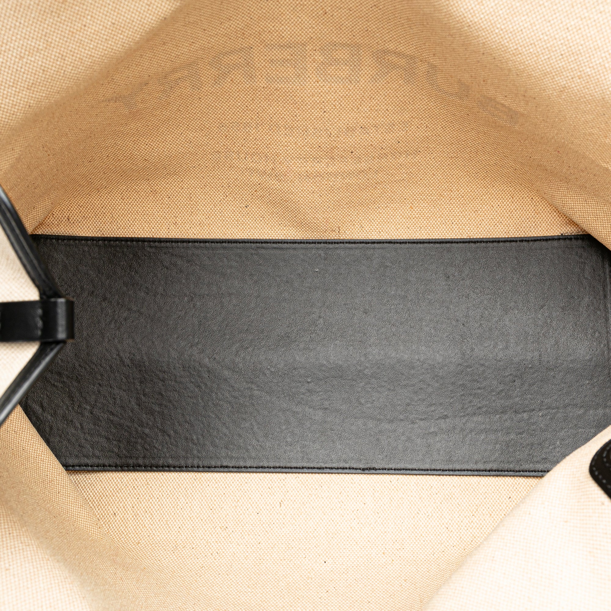 Burberry | Pre-Owned Canvas Logo Soft Belt Tote | Brown/Light Beige