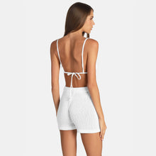 OW Collection OLIVIA Crochet Shorts Account 059 - OW White