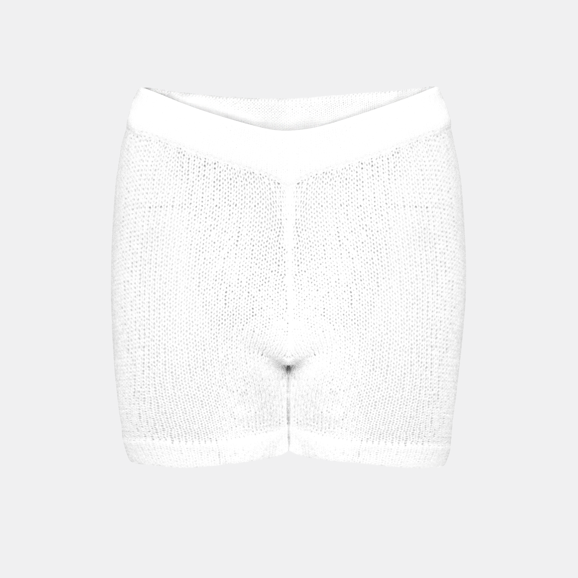 OW Collection OLIVIA Crochet Shorts Account 059 - OW White
