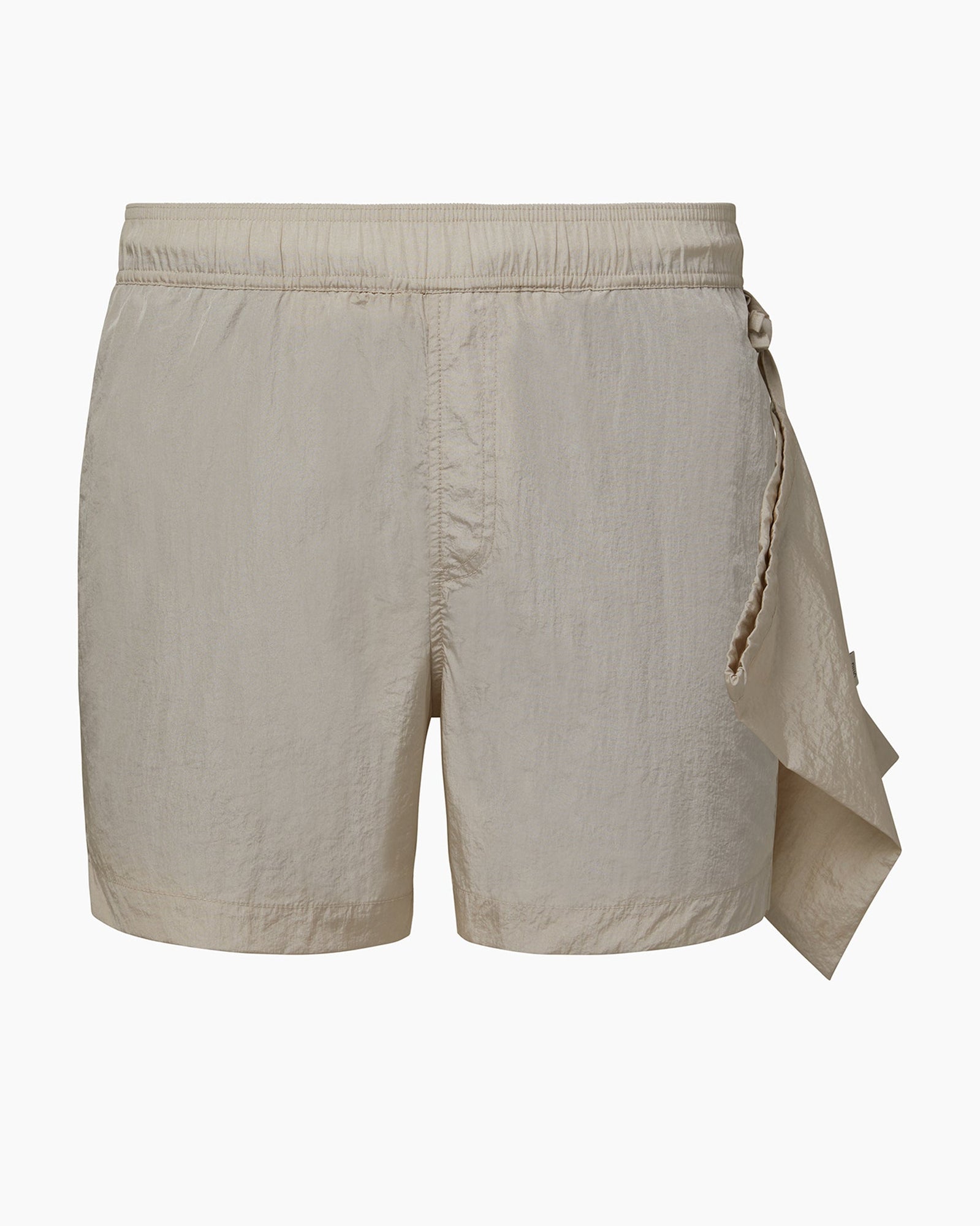 Mens | Nylon Crinkle 5" Swim Trunk | Stone