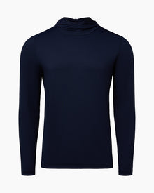 Mens | Men's Hooded Sun Tee | Deep Navy