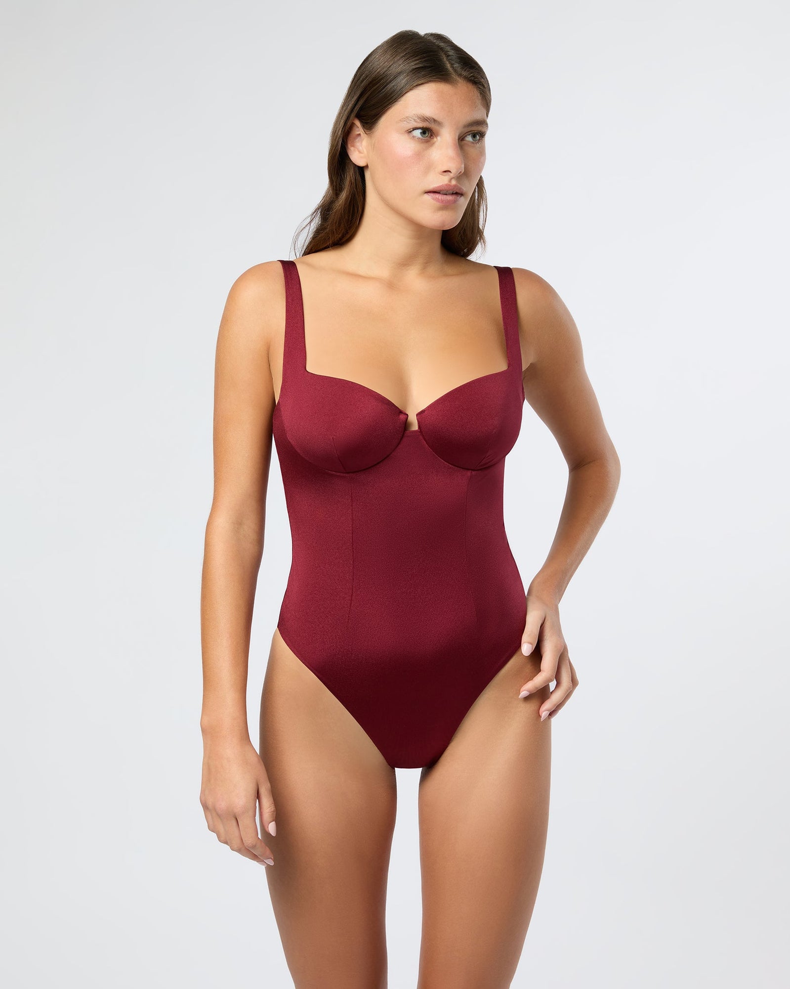 Womens | Vida One Piece | Pomegranate