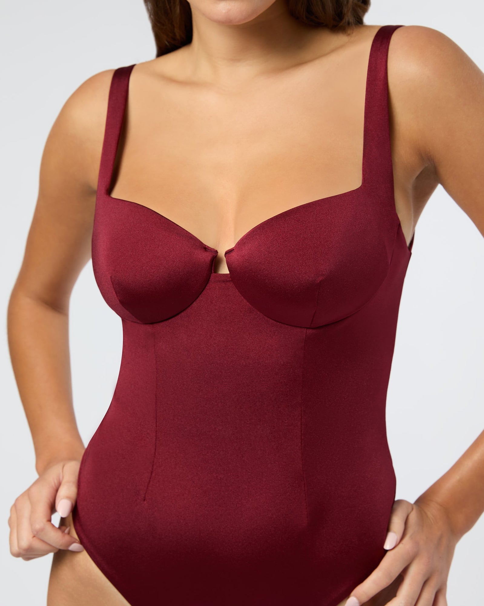 Womens | Vida One Piece | Pomegranate