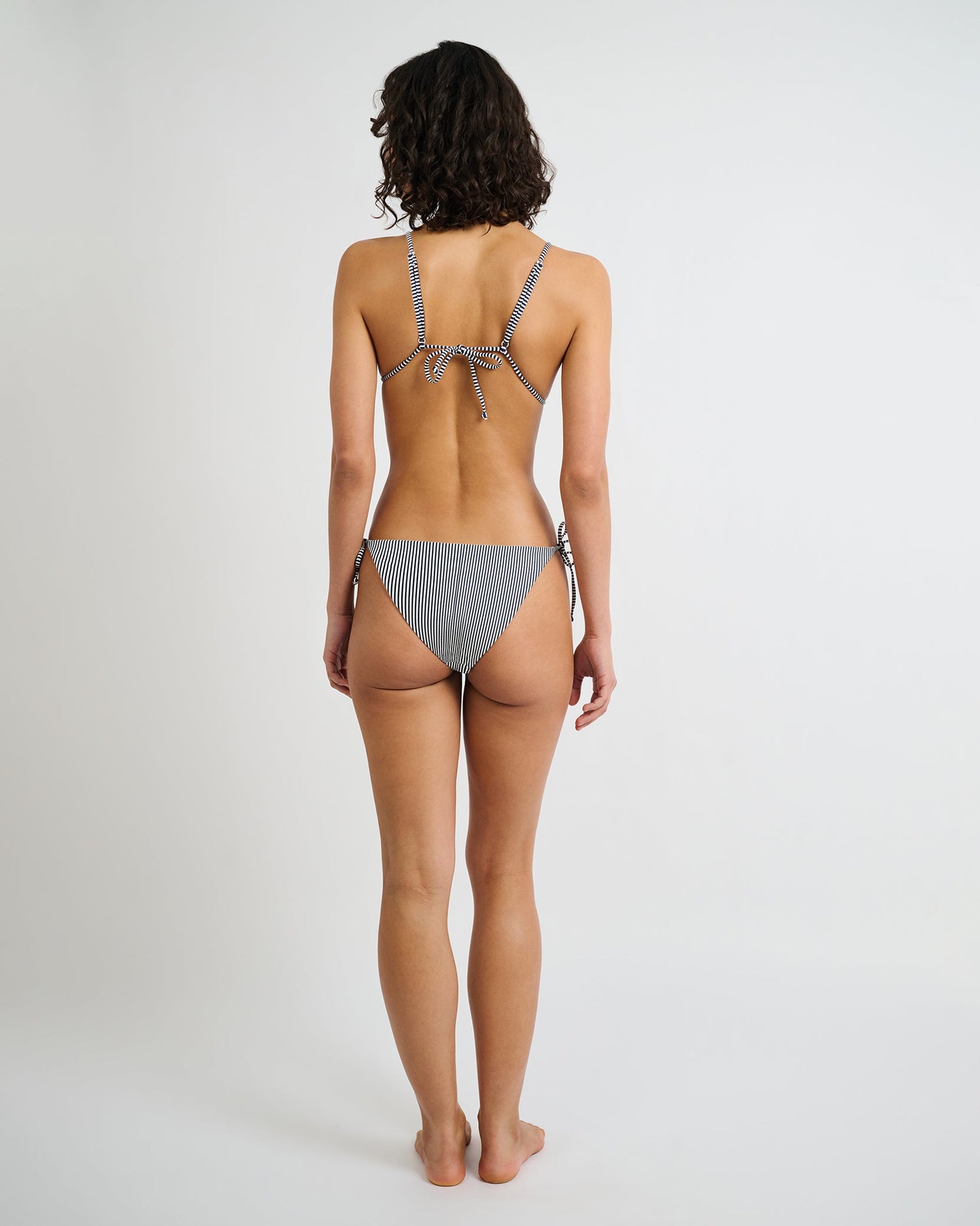 Womens | Kate Bikini Bottom | Deep Navy/White