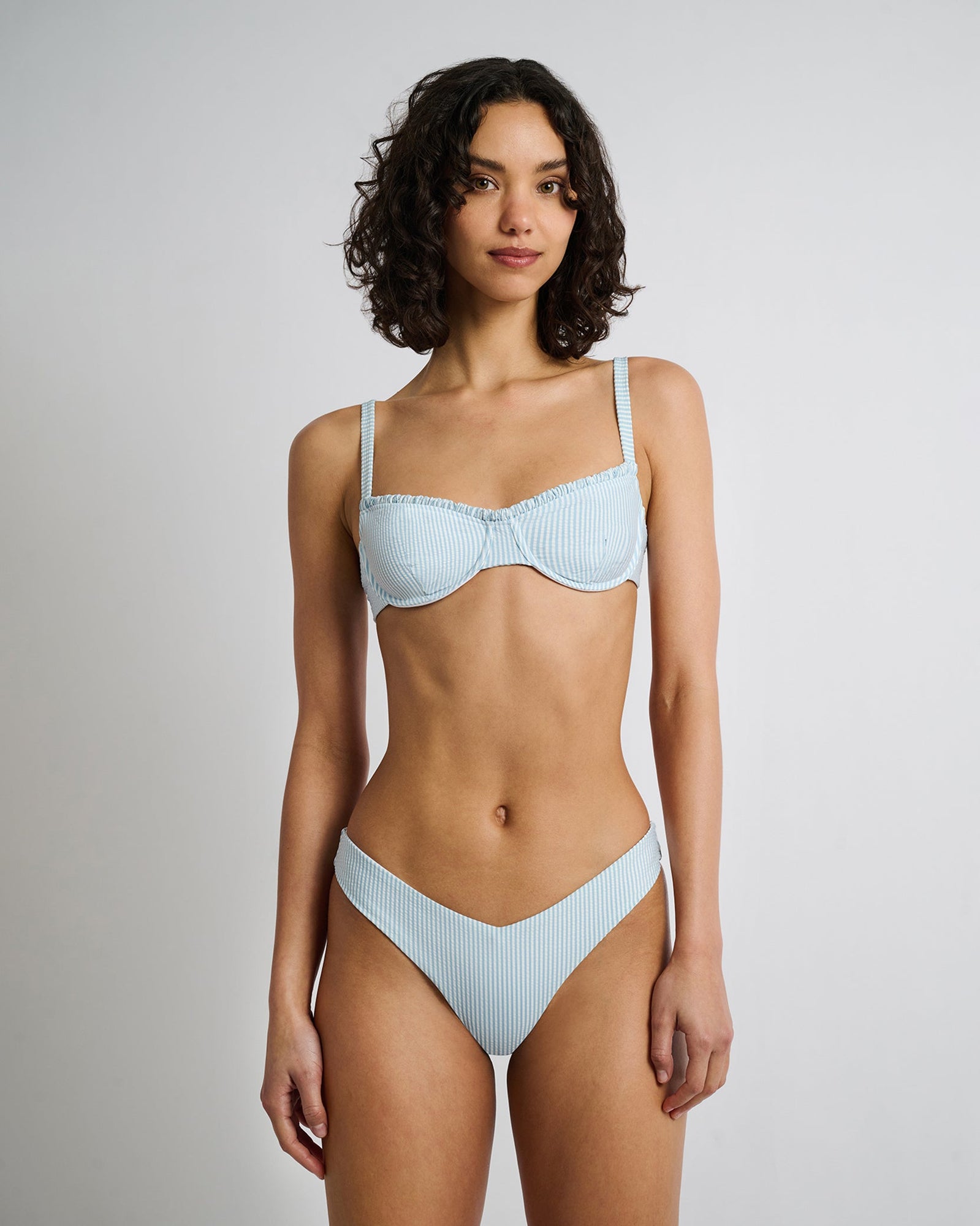Pale Blue/White