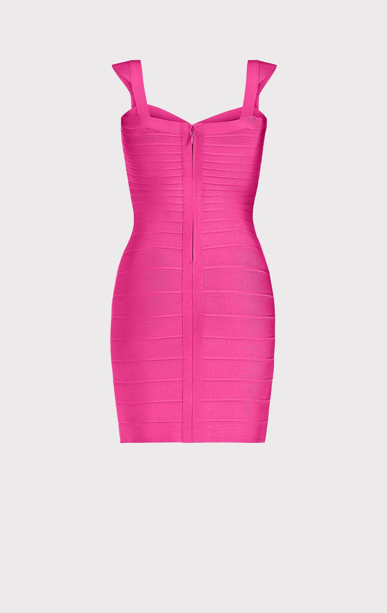 Sweetheart Banded Mini Dress | Hot Pink