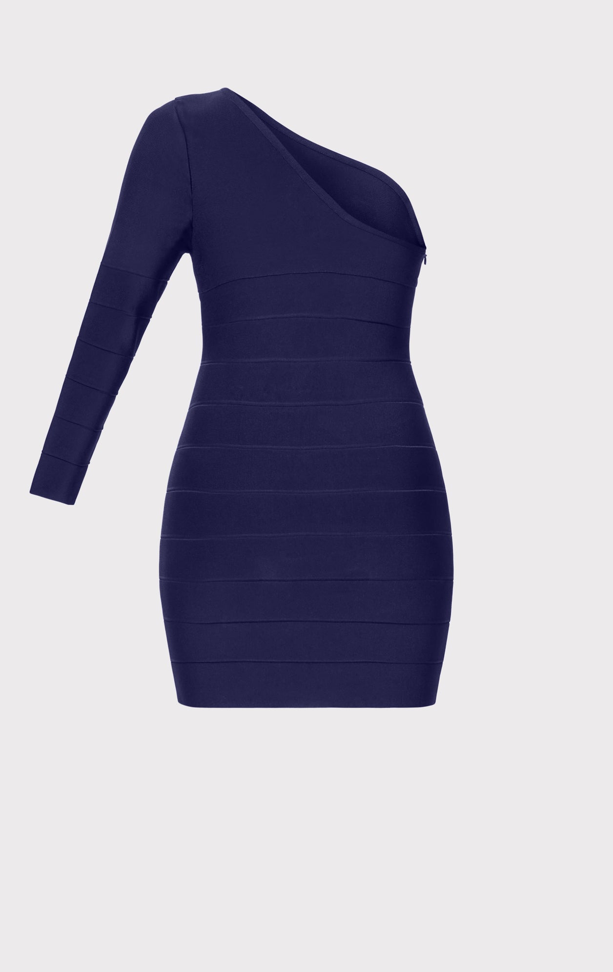 Asymmetrical Mini Dress | Classic Blue