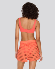 The Eyelet Charlie Short - Solid & Striped