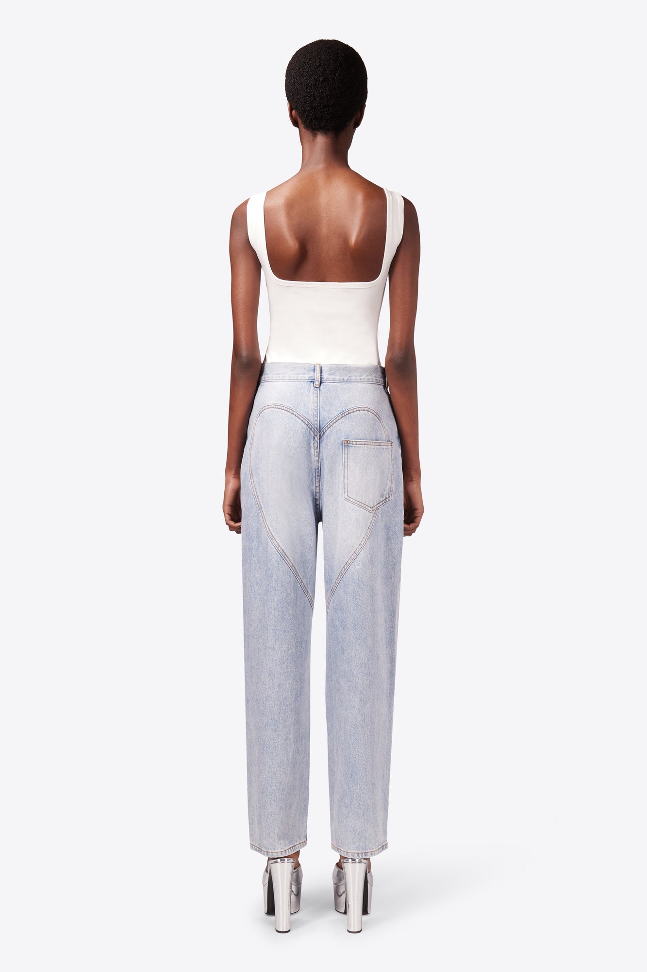 Slit Jean | Light Blue