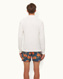 Cloud Classic Fit Towelling Polo Shirt | Cloud