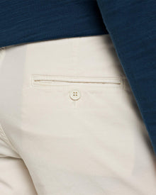 Men | Bulldog Cotton Twill Short | White Sand