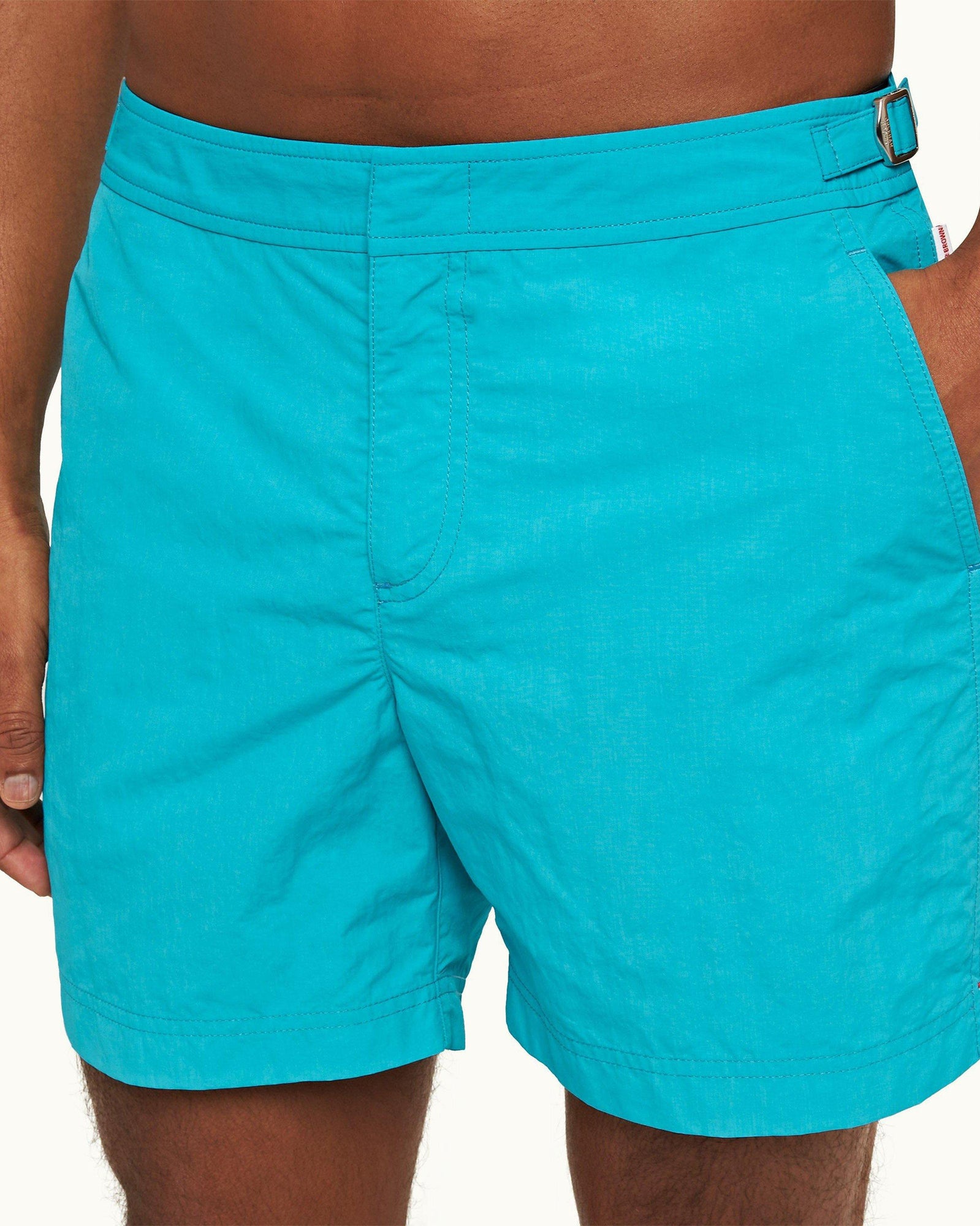 Bulldog Crystal Sea Mid-Length Swim Shorts | Crystal Sea