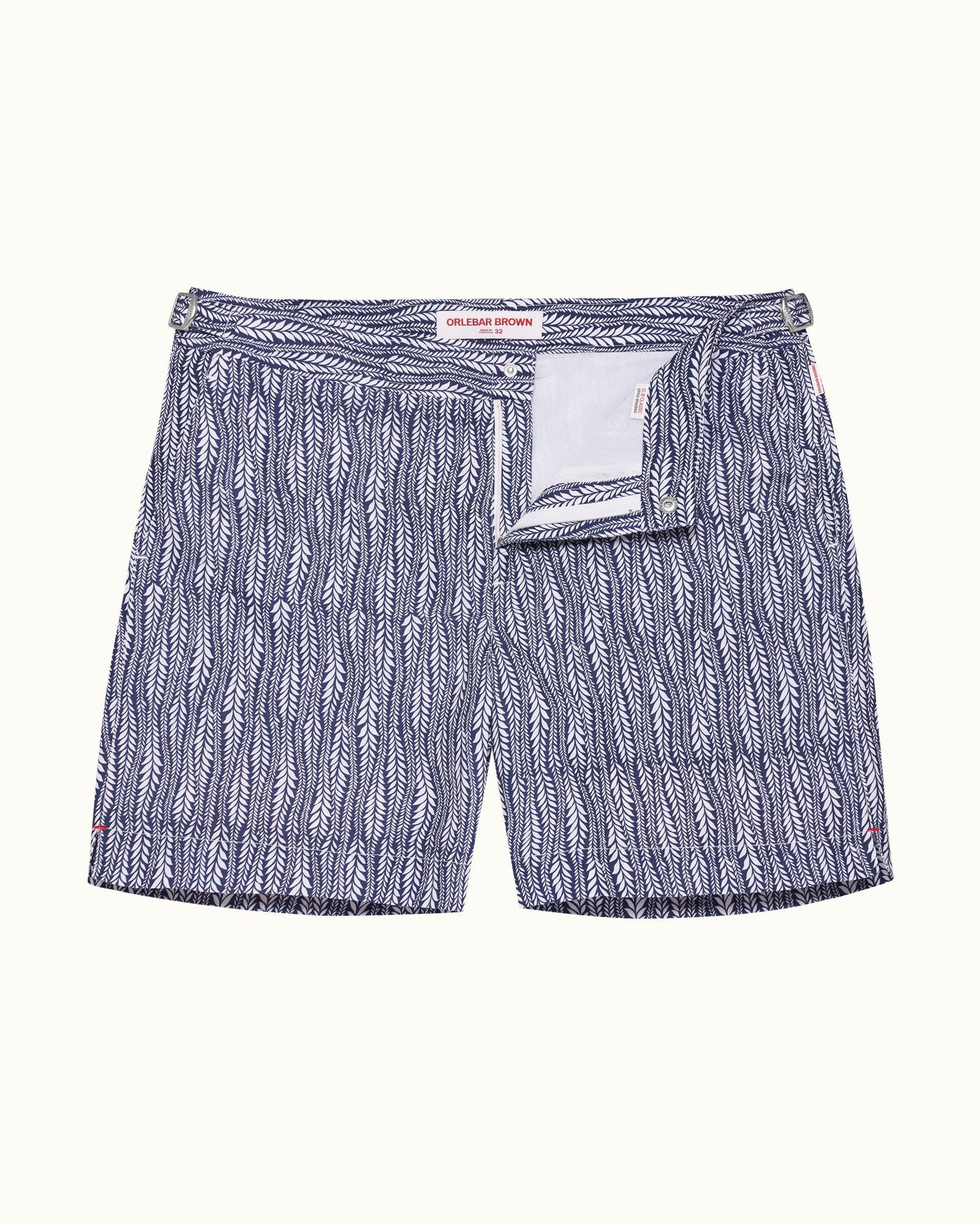 Men | Bulldog Swim Boxer | Lagoon Blue/White