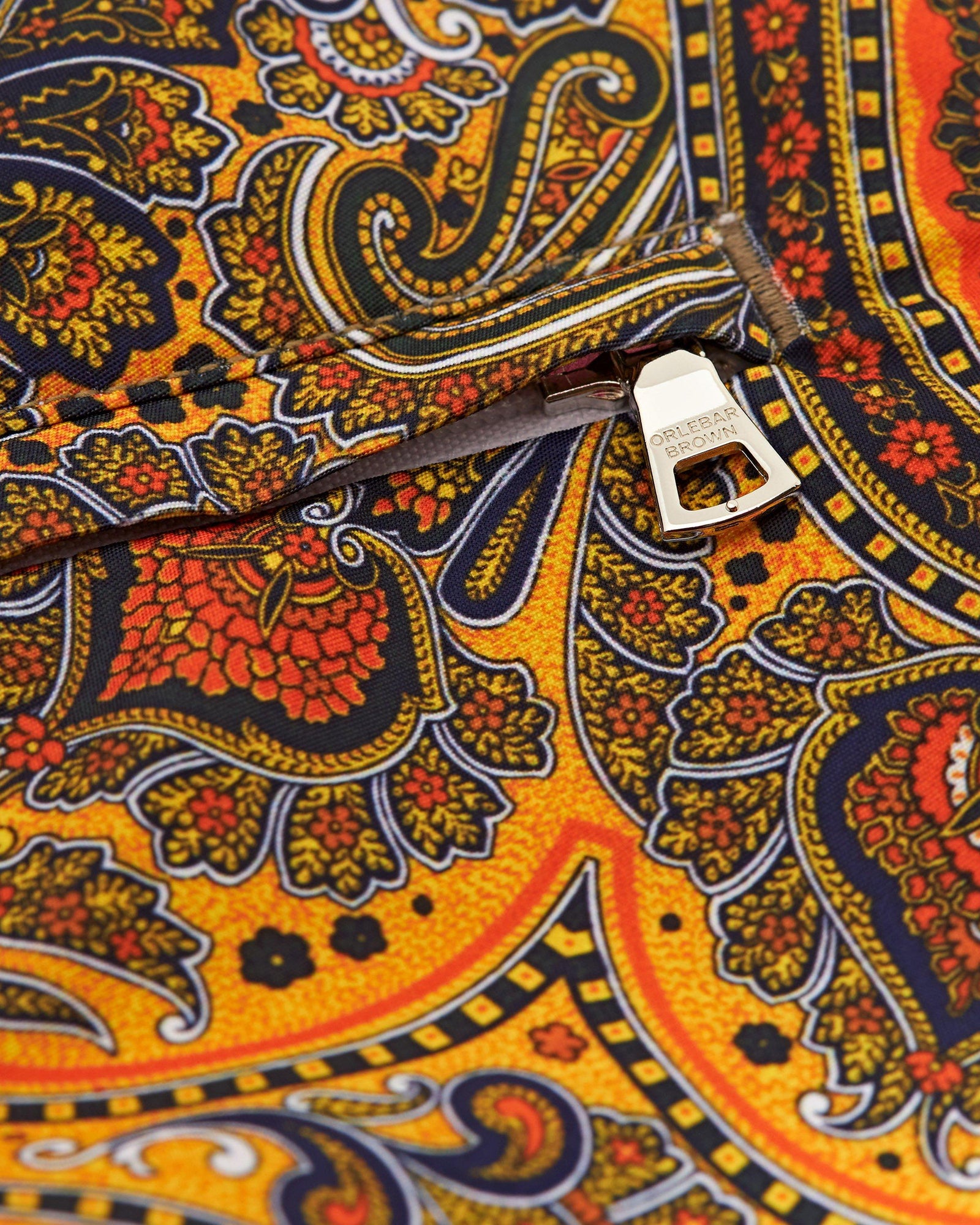 Lagoon Blue Mystique Paisley Mid-Length Swim Shorts | Lagoon Blue