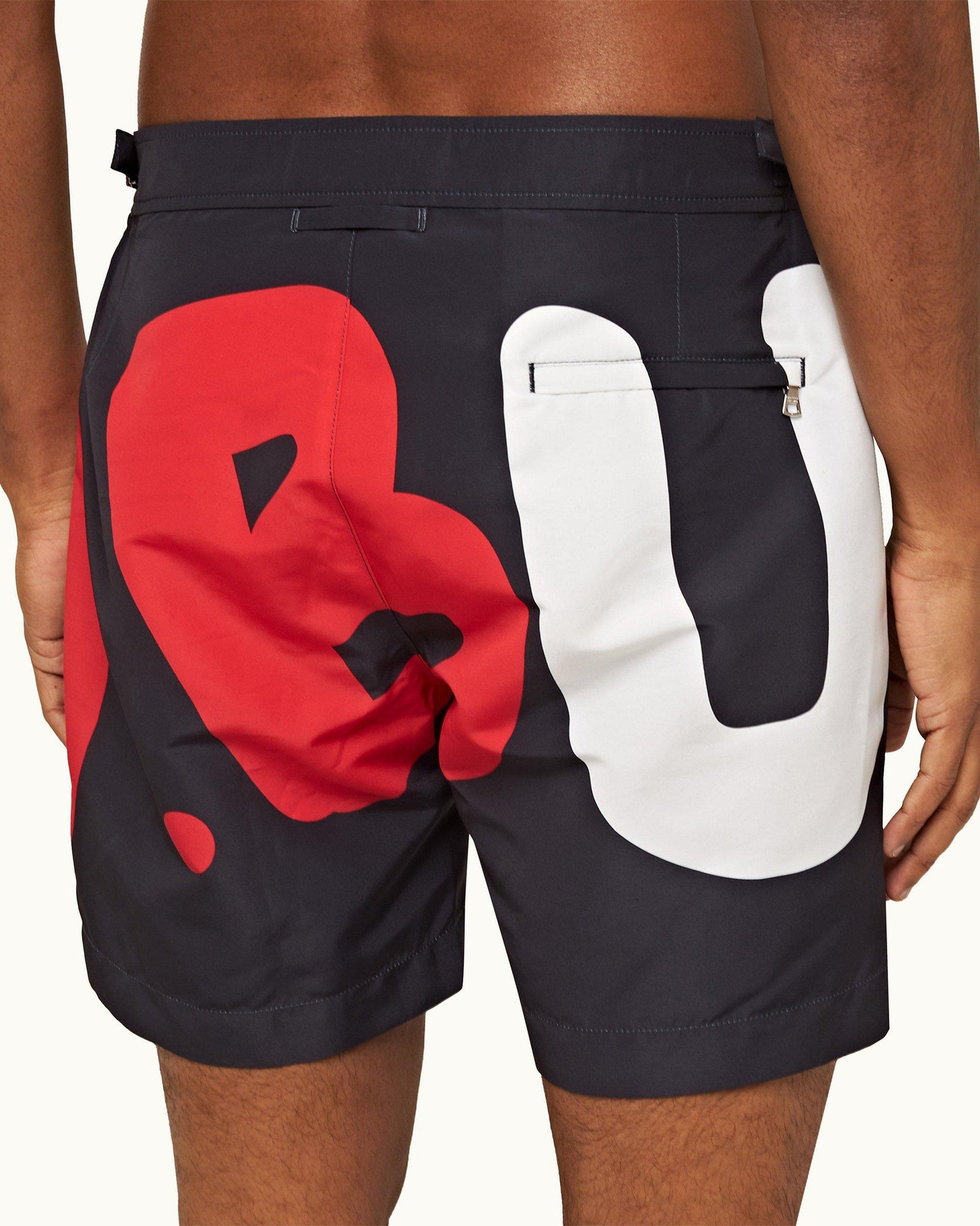 Night Iris O.BUOY Mid-Length Swim Shorts | Night Iris