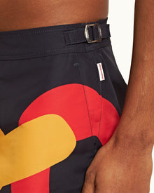 Night Iris O.BUOY Mid-Length Swim Shorts | Night Iris