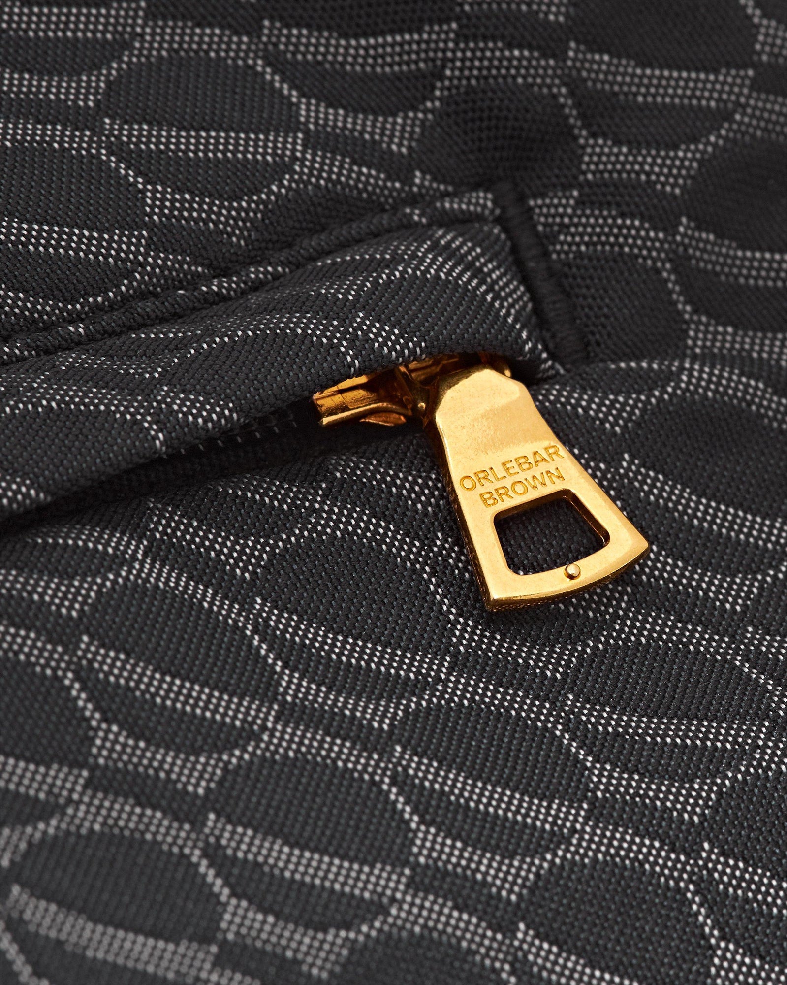 Bulldog Piranha Grey Orbit Jacquard Mid-Length Swim Shorts | Piranha Grey