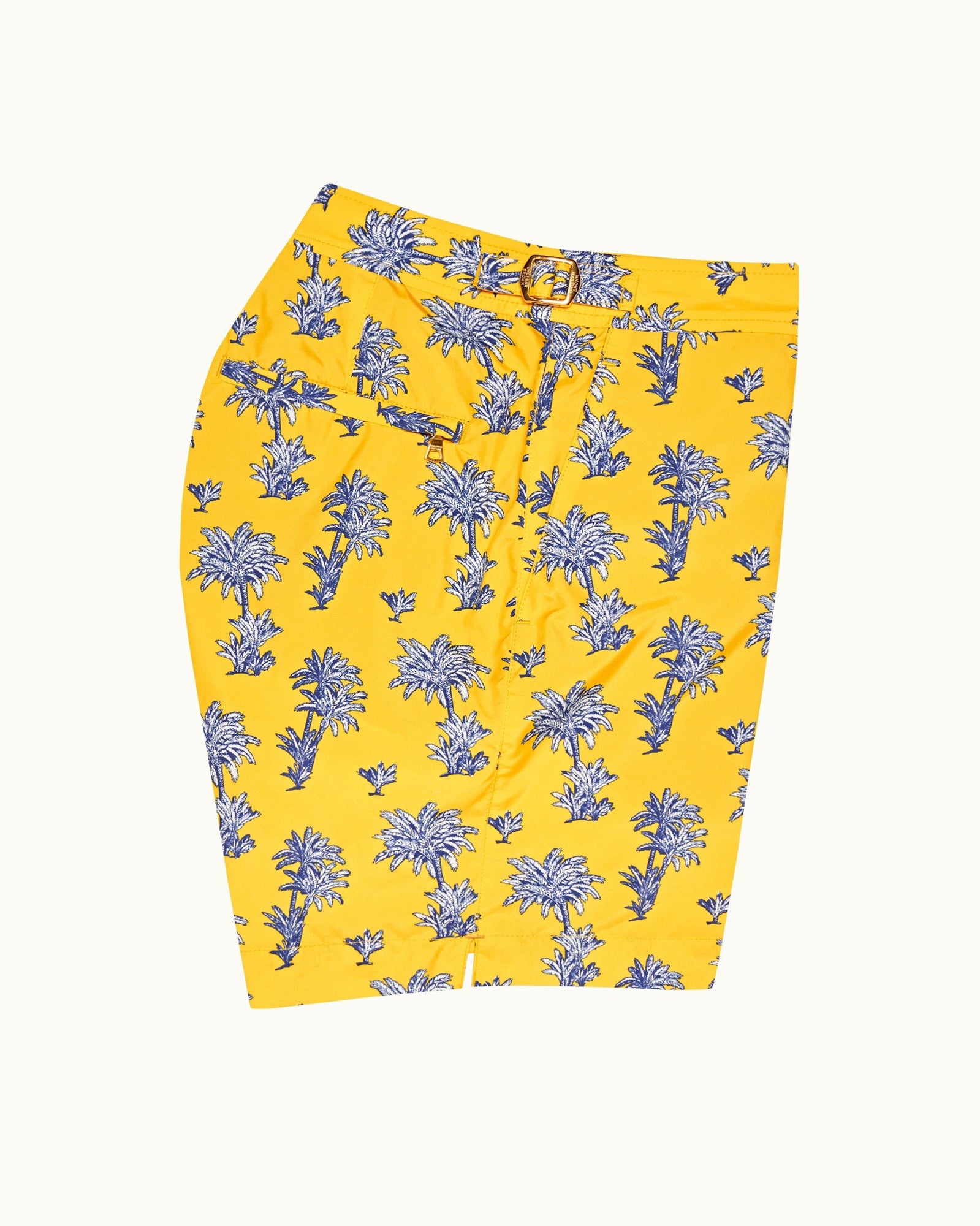 Bulldog Toucan Palm Repeat Mid-Length Swim Shorts | Toucan