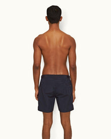 Night Iris Ripstop Mid-Length Swim Shorts | Night Iris