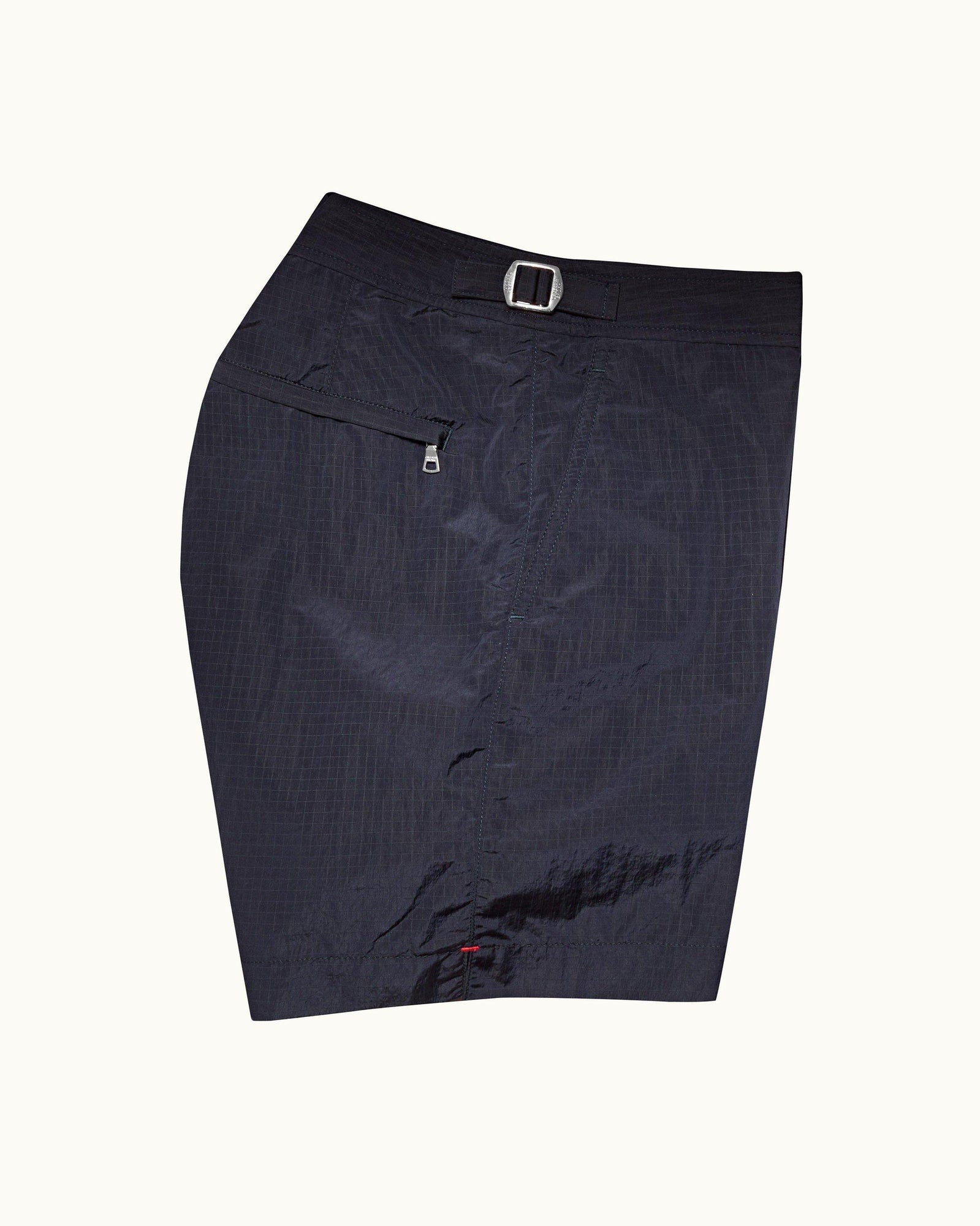 Night Iris Ripstop Mid-Length Swim Shorts | Night Iris