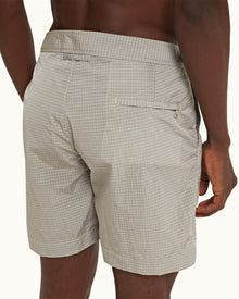 Seal Grey Ripstop Mid-Length Swim Shorts | Seal Grey