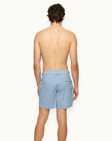 Bulldog Sport Mid-Length Swim Shorts In Blue Ash | Blue Ash