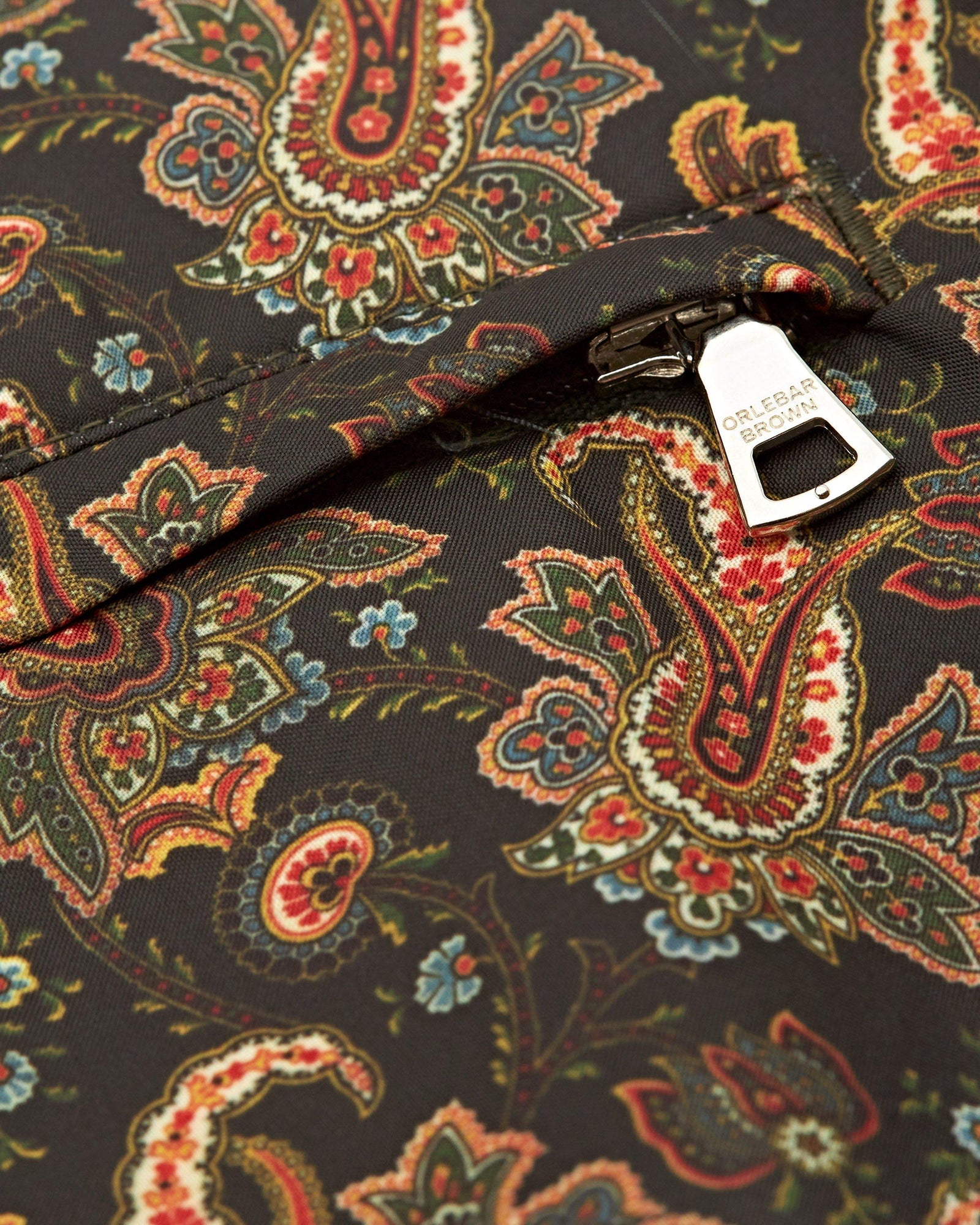 Palm Sunny Paisley Mid-Length Swim Shorts | Palm