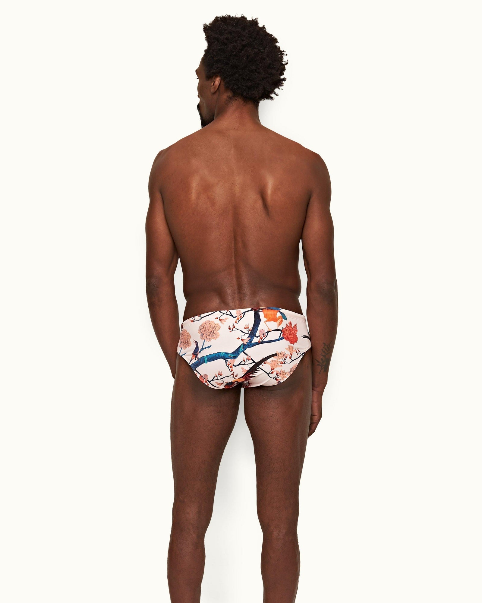 Rose Flight Of Fantasy Classic Swim Briefs | Rose