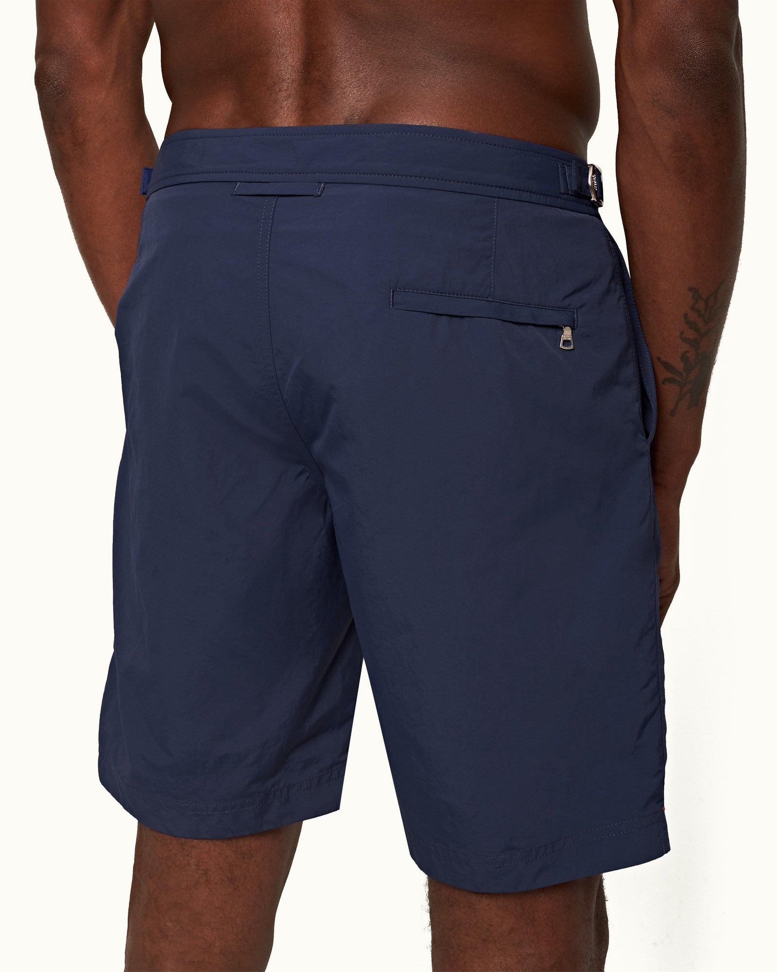 Dane Lagoon Blue Longest-Length Swim Shorts | Lagoon Blue