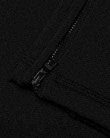 Black Tailored Fit Merino-Blend Sweatpants | Black