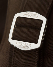 Fallon Stretch-Cotton Truffle Tailored Fit Stretch-Cotton Trousers | Truffle