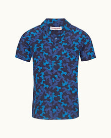 Dark Sapphire Current Capri Collar Shirt | Dark Sapphire