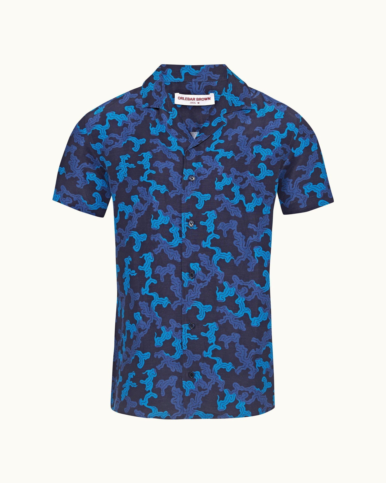 Dark Sapphire Current Capri Collar Shirt | Dark Sapphire