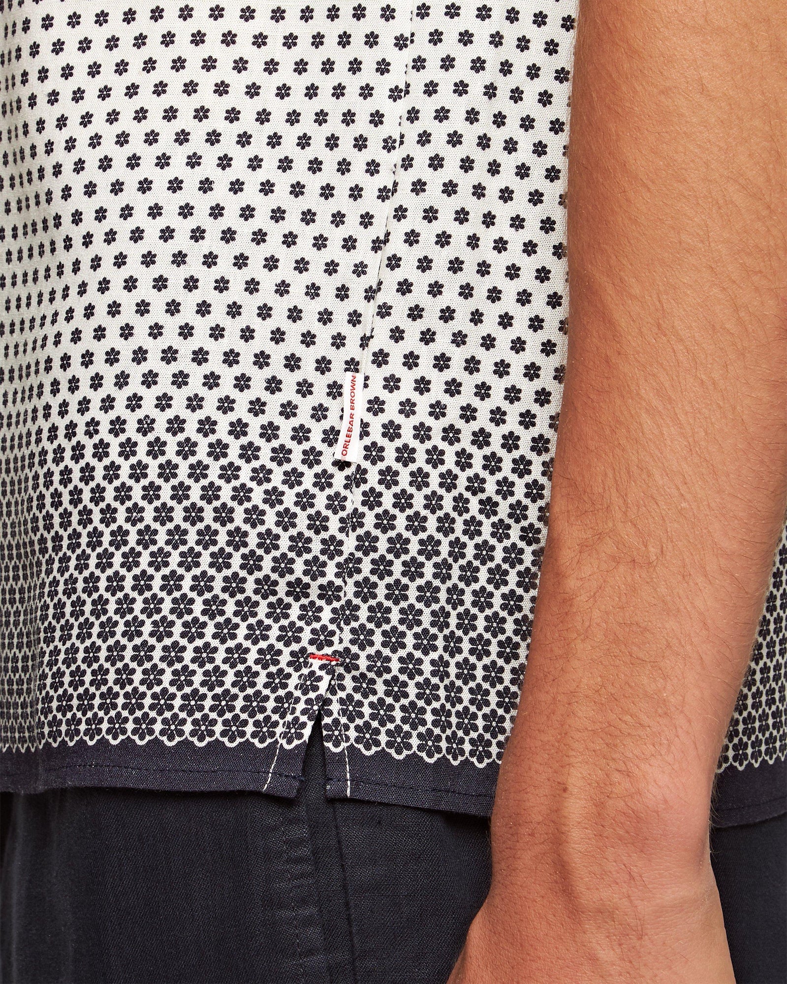 Men | Hibbert Shirt | White/Night Iris