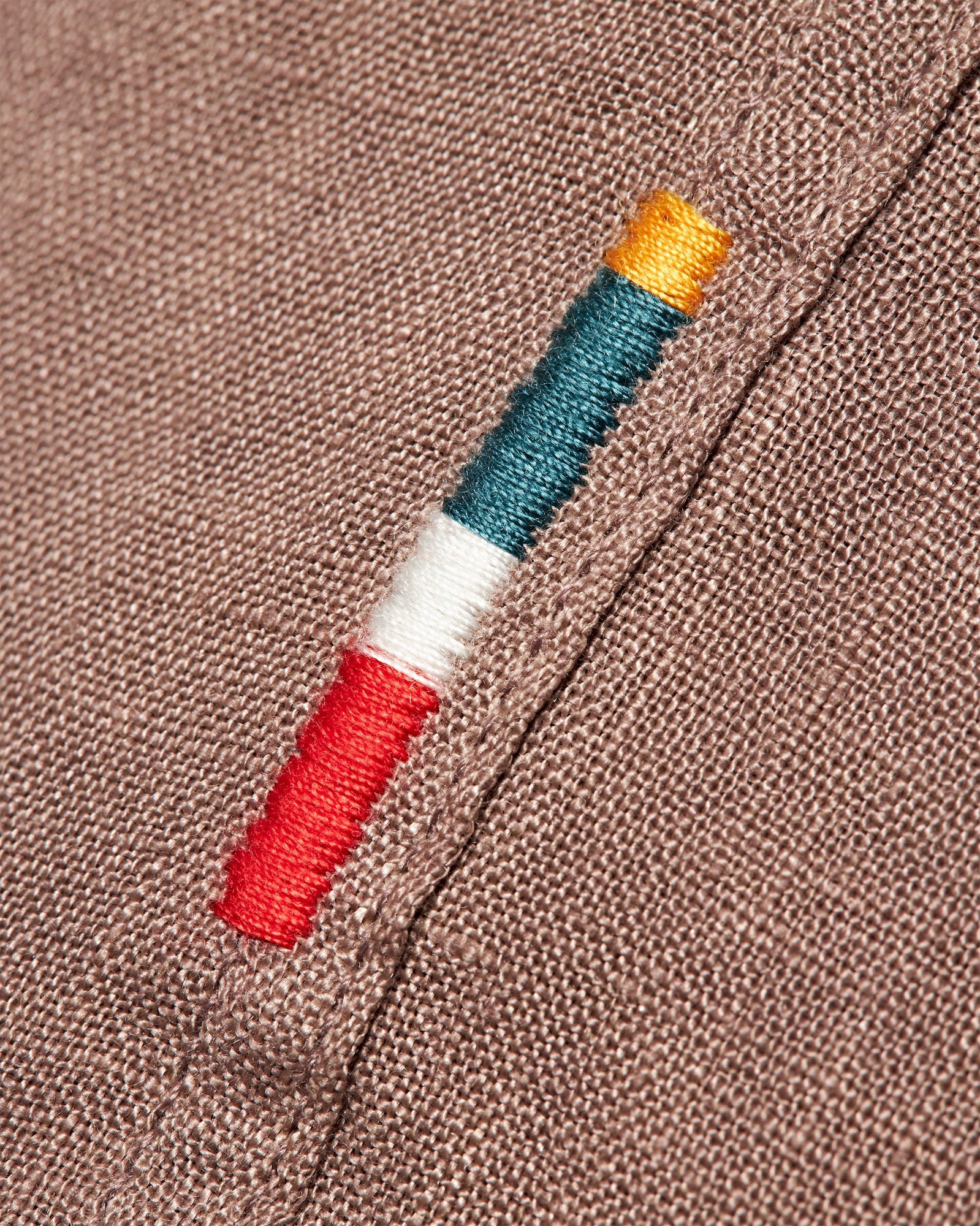 Relaxed Fit Luxury Italian Linen Shirt In Plum Wine Colour | Plum Wine