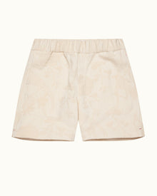 White Sand Flight Of Fantasy Relaxed Fit Shorts | White Sand