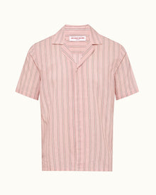 Men | Maitan Shirt | Rose/White